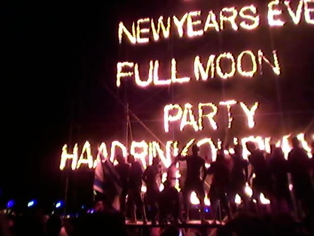 Dancers at Full Moon Party Thailand