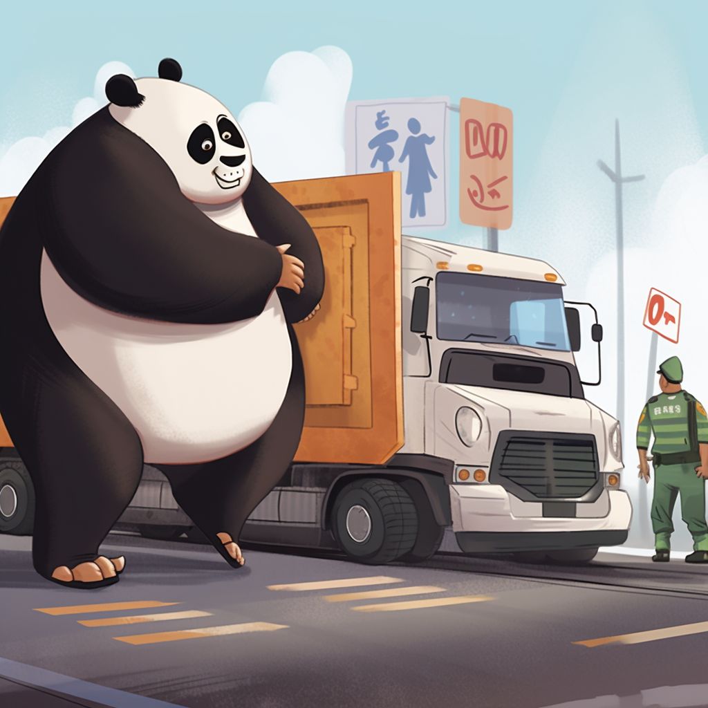 Investigating Overweight-Truck Bribe-Paid Stickers