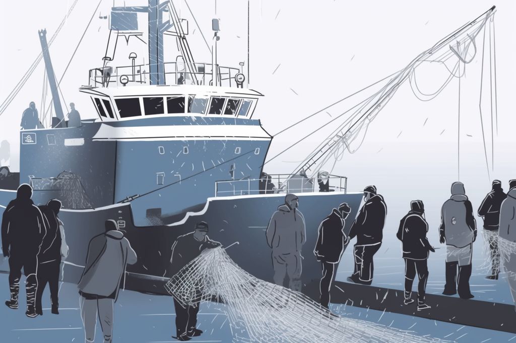 Illegal Sale of Seized Frozen Fish Leads to Arrests