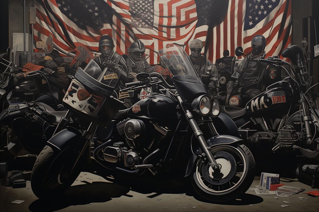 Outlaws Motorcycle Club Leader Arrested in Raid