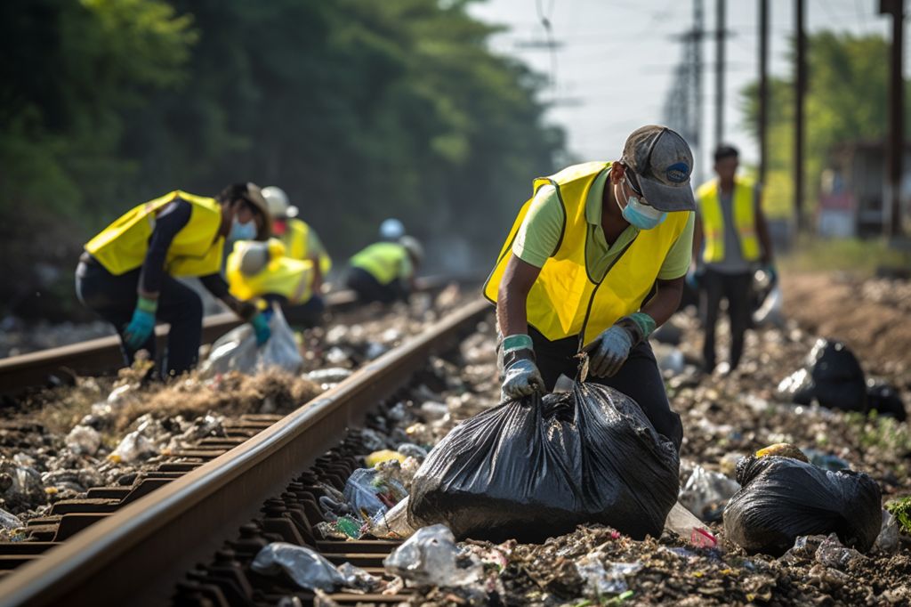 Railway Rubbish Clean-up Initiated After Viral Photos