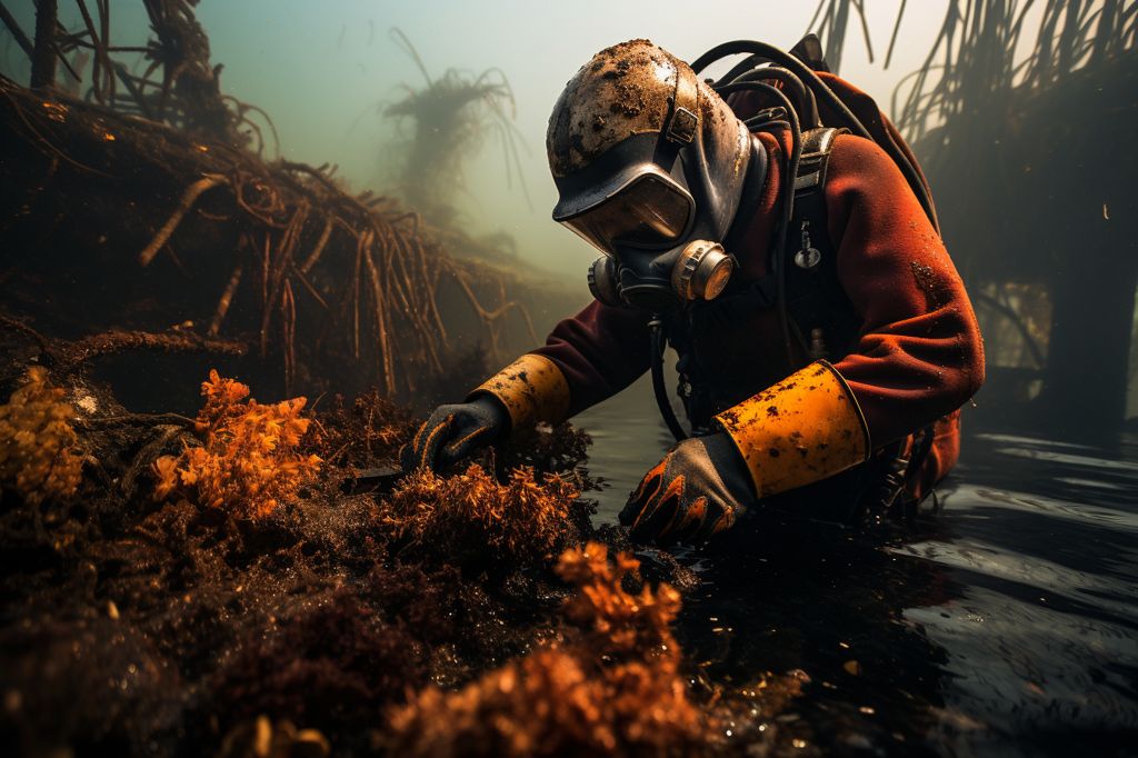 Embracing the Challenge: Cleaning Up the Oil Spill