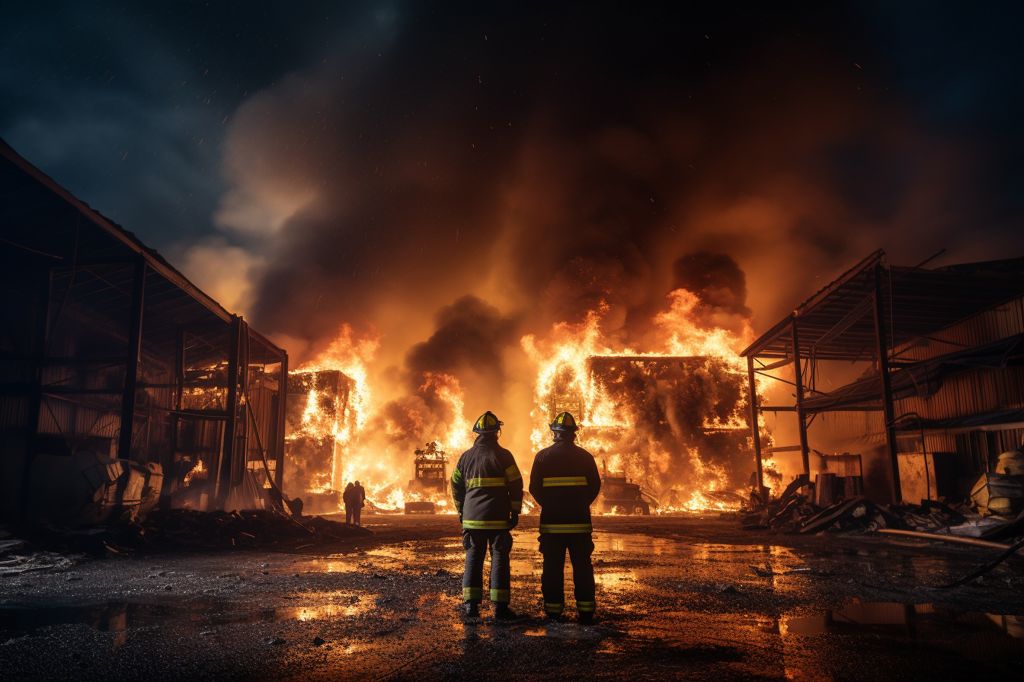 Fireworks Warehouse Explosion Leads to Police Hunt
