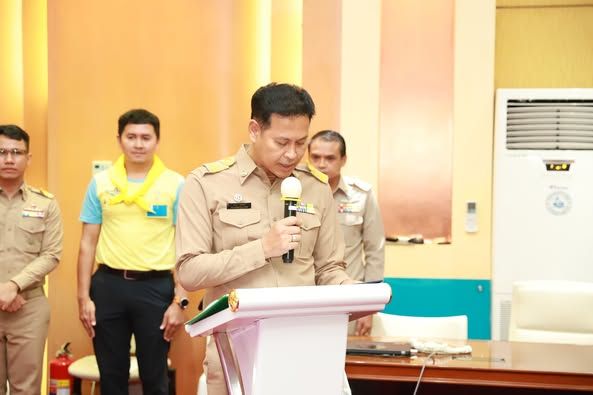 Royal Relief Supplies Presentation Ceremony for Fire Victims
