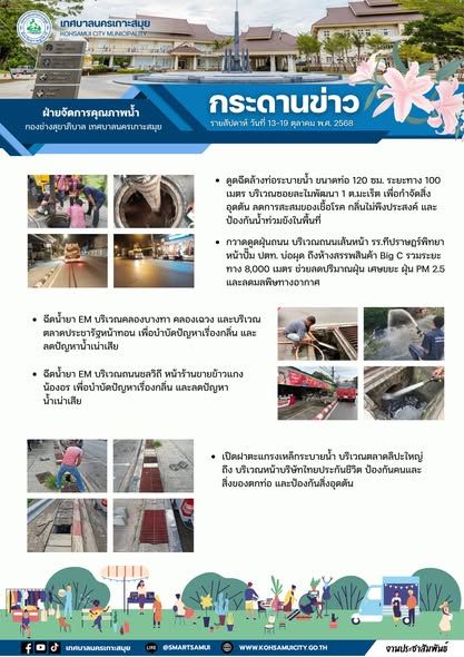 Ko Samui Municipality Initiatives for a Smart and Sustainable Island