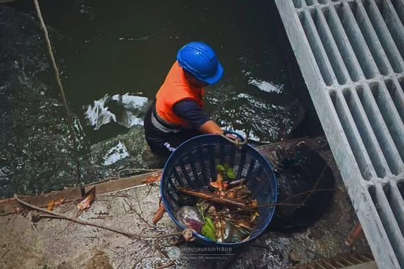 Khlong Chaweng Cleanup Operation: Safeguarding Koh Samui's Waterways
