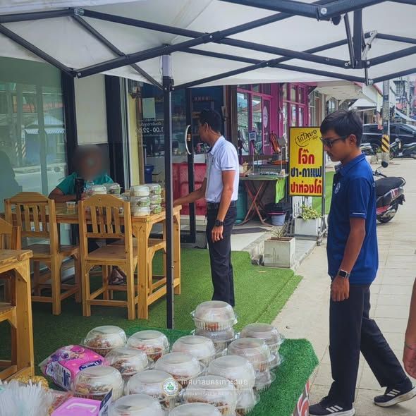 Ko Samui Municipality Enforces Public Order for Streets and Sidewalks