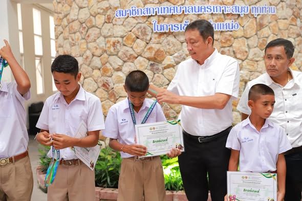 Koh Samui Municipality School Athletes Shine at the 40th Likorgames in Southern Thailand