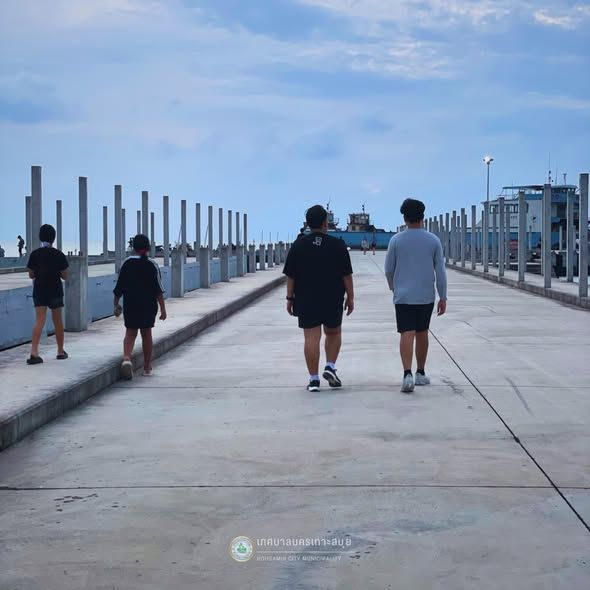 The Transformation of Samui Pier into a Fitness Hotspot